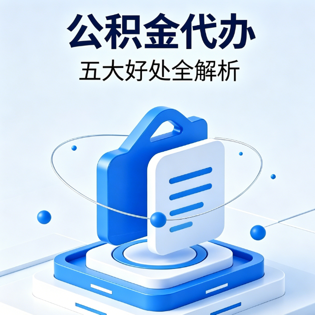 大连公积金代办到底值不值？这5大好处让你少走弯路